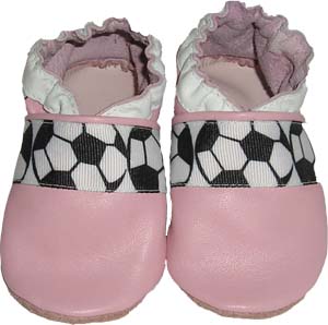 Sporty and fun for your little soccer fan to kick around in.